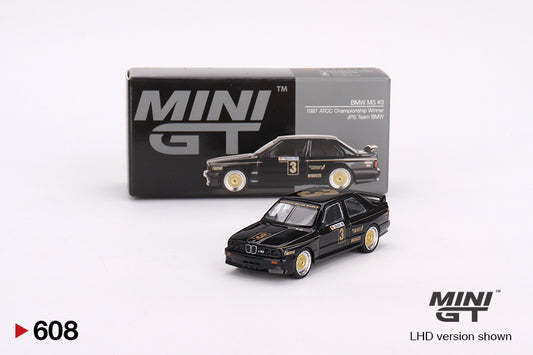 TSM Mini GT 1:64 BMW M3 #3 JPS Team BMW 1987 ATCC Championship 1st (LHD) (OZ Exclusive)