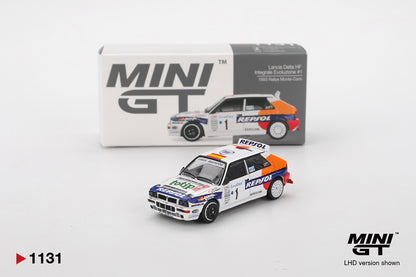 TSM Mini GT 1:64 Lancia Delta HF Integrale Evoluzione #1 1993 Rallye Monte-Carlo