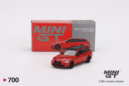 TSM Mini GT 1:64 BMW M3 Competition Touring Toronto Red Metallic