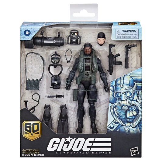 G.I. Joe Classified 60th Action Sailor - Recon Diver 6 inch Figure