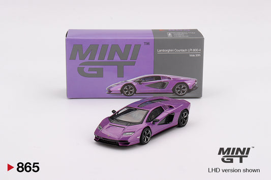 TSM Mini GT 1:64 Lamborghini Countach LPI 800-4 Viola 30th