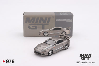 TSM Mini GT 1:64 Toyota Supra VeilSide Combat V-II Combat Grey RHD