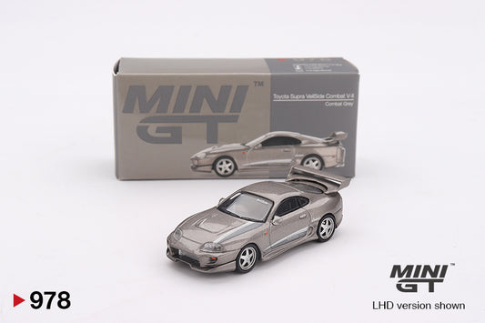 TSM Mini GT 1:64 Toyota Supra VeilSide Combat V-II Combat Grey RHD