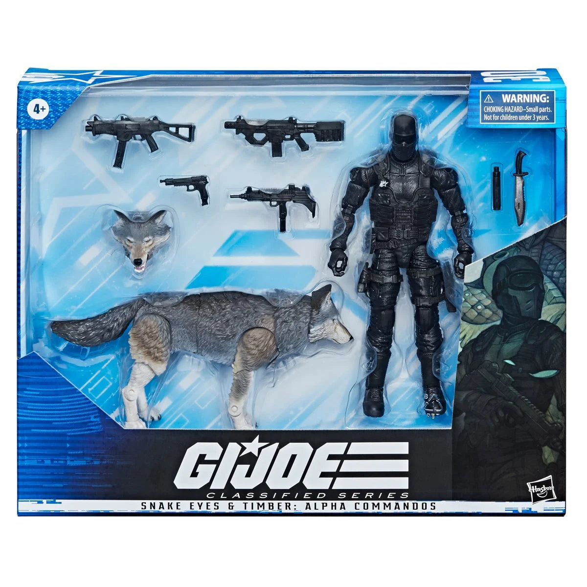 G.I. Joe Classified Snake Eyes Alpha Commandos 6 inch Figure