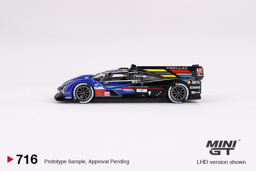 Mini GT 1:64 Cadillac V-Series.R #2 Cadillac Racing 2023 Le Mans 24 Hrs 3rd Place