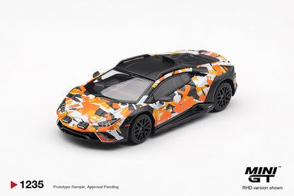 Mini GT 1:64 Lamborghini Huracán Sterrato All-Terrain Set of 4 Diecast Model Cars