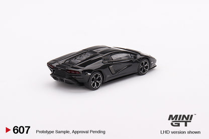 TSM Mini GT 1:64 Lamborghini Countach LPI 800-4 Nero Maia (LHD)