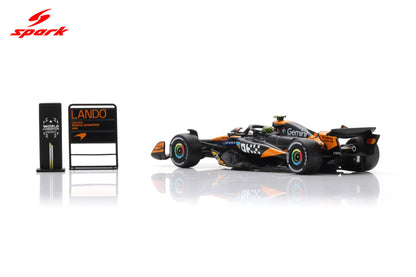 McLaren MCL39 No.4 3rd Abu Dhabi GP 2025 Lando Norris F1 Drivers World Championship 2025 1:64