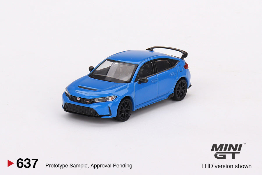 TSM Mini GT 1:64 Honda Civic Type R Boost Blue Pearl 2023