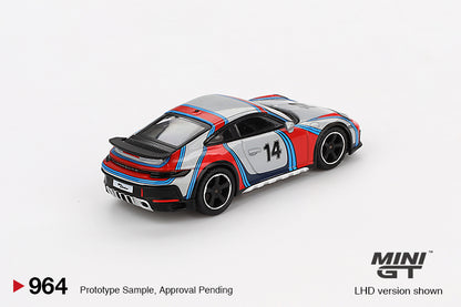 TSM Mini GT 1:64 Porsche 911 Dakar Ice Grey Metallic "Rally 1978" (RHD)