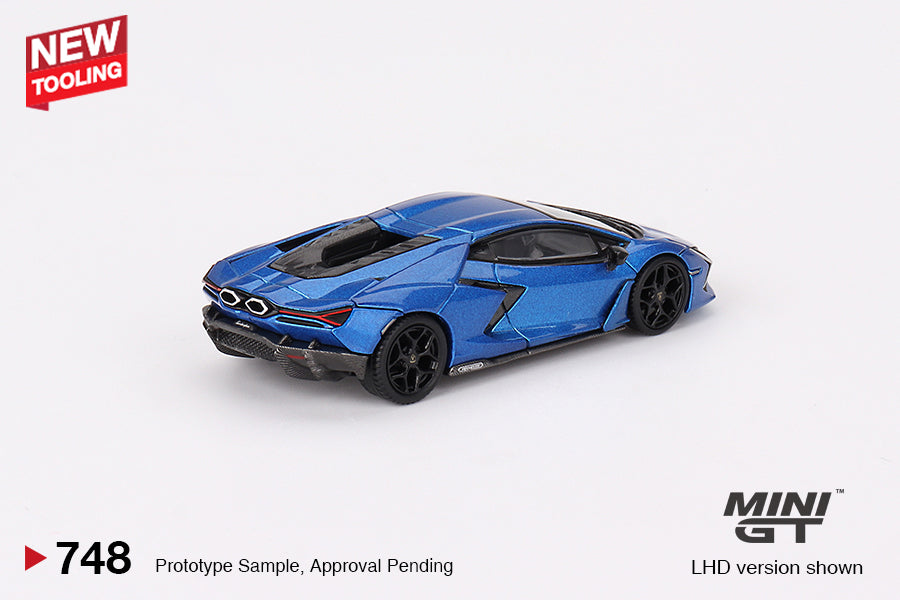 TSM Mini GT 1:64 Lamborghini Revuelto Blu Eleos