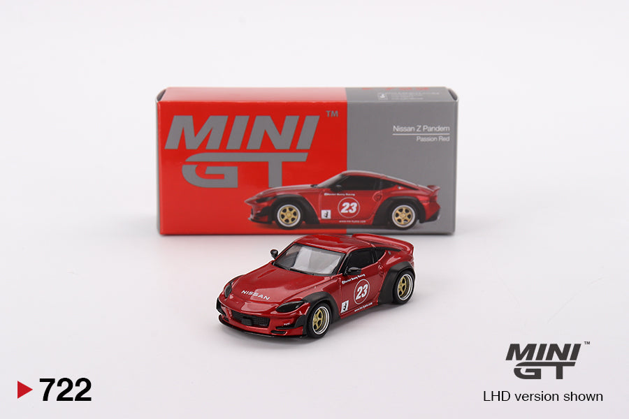 TSM Mini GT 1:64 Nissan Z Pandem Passion Red (RHD)