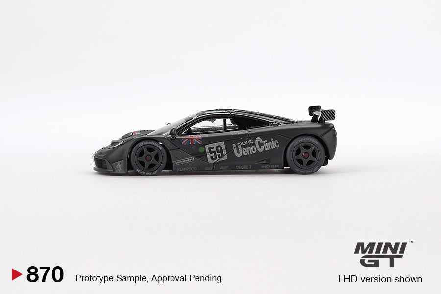 TSM Mini GT 1:64 McLaren F1 GTR #59 1995 Le Mans 24Hr Winner Post-Race Weathered