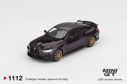 TSM Mini GT 1:64 BMW M4 M-Performance Daytona Violet RHD