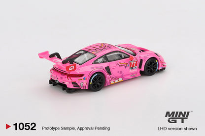 TSM Mini GT 1:64 Porsche 911 GT3 R #77 AO Racing 2024 IMSA Road America