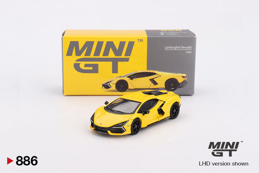 TSM Mini GT 1:64 Lamborghini Revuelto Giallo RHD
