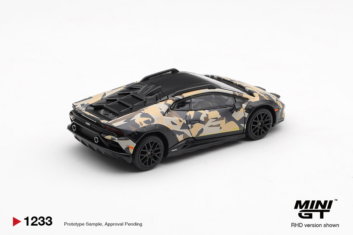 Mini GT 1:64 Lamborghini Huracán Sterrato All-Terrain Set of 4 Diecast Model Cars