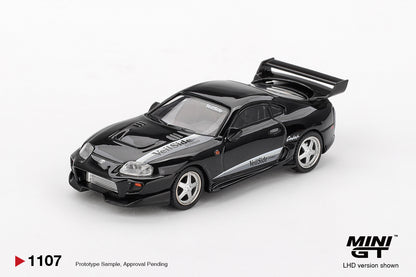 TSM Mini GT 1:64 Toyota Supra VeilSide Combat V-II Black RHD