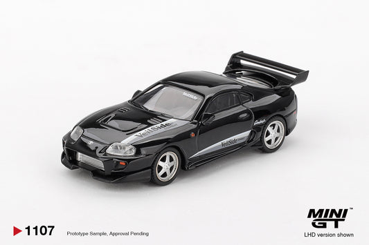 TSM Mini GT 1:64 Toyota Supra VeilSide Combat V-II Black RHD