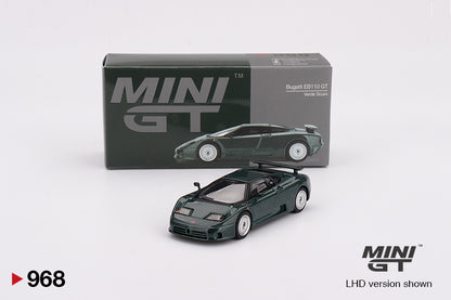 TSM Mini GT 1:64 Bugatti EB110 GT Verde Scuro