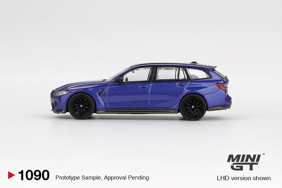 TSM Mini GT 1:64 BMW M3 Competition Touring Portimao Blue Metallic RHD