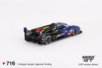 Mini GT 1:64 Cadillac V-Series.R #2 Cadillac Racing 2023 Le Mans 24 Hrs 3rd Place