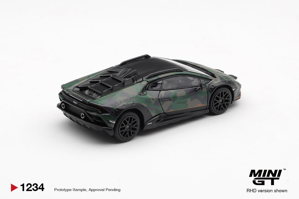 Mini GT 1:64 Lamborghini Huracán Sterrato All-Terrain Set of 4 Diecast Model Cars