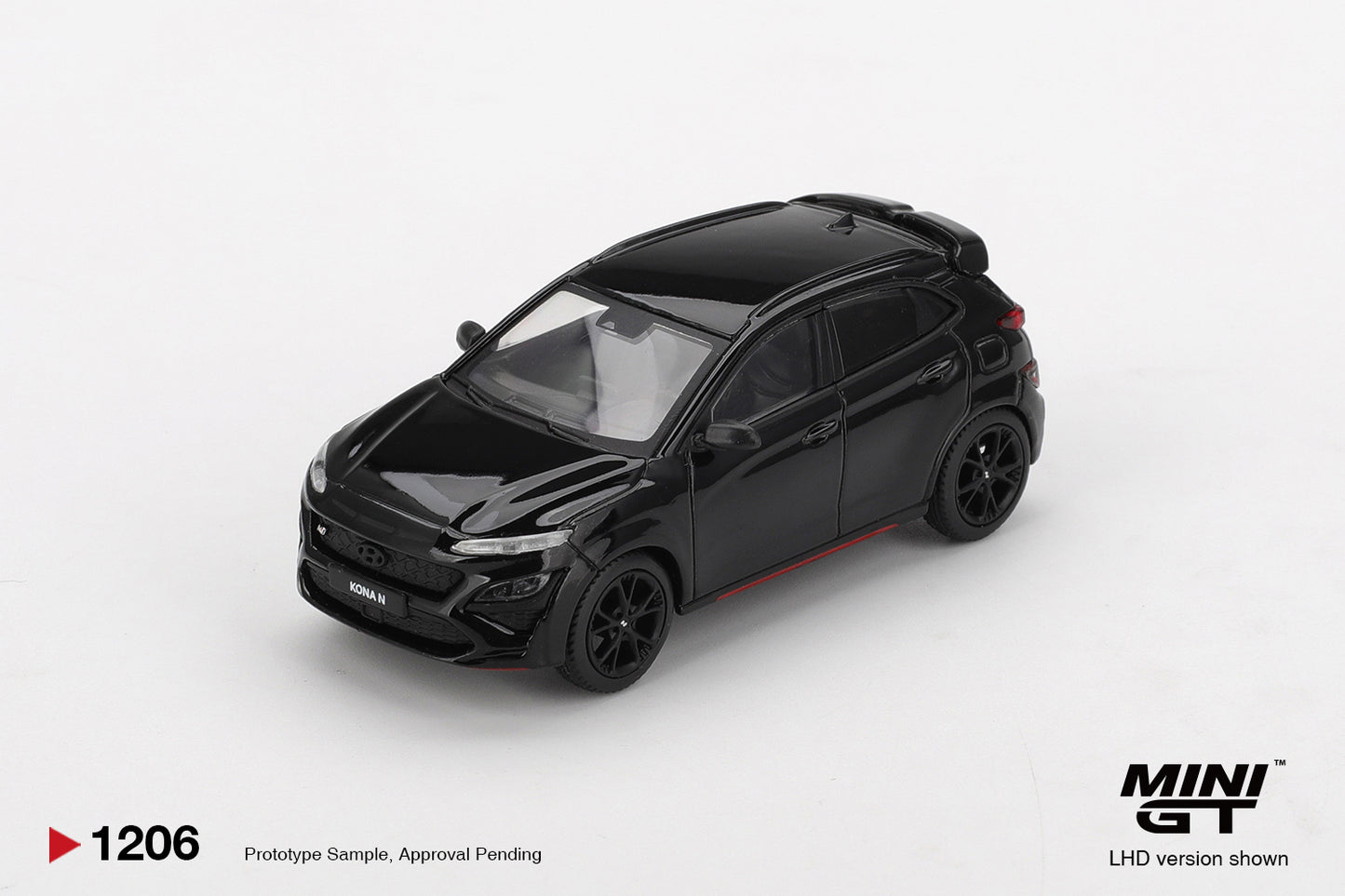 Mini GT 1:64 Hyundai KONA N Phantom Black LHD