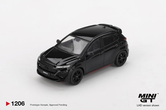 Mini GT 1:64 Hyundai KONA N Phantom Black LHD