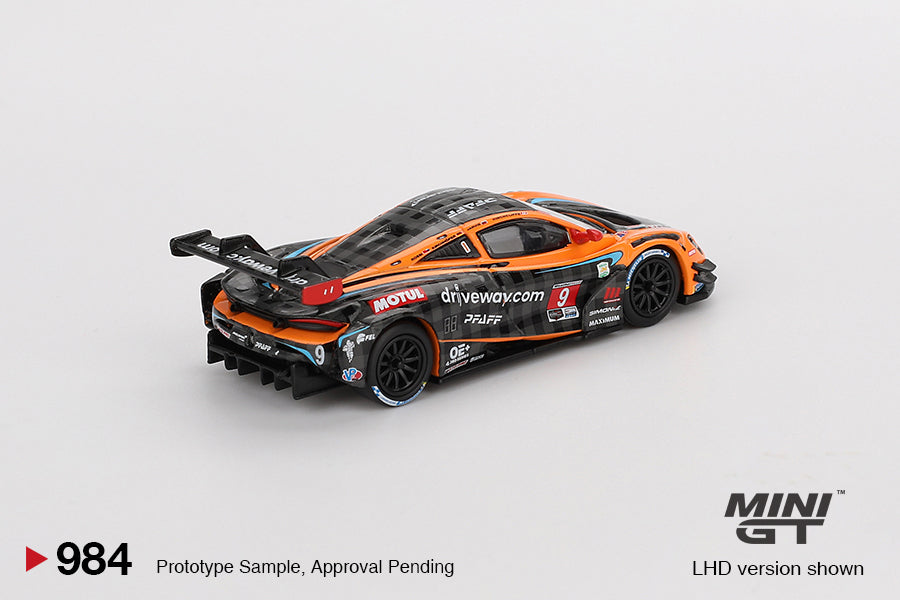 TSM Mini GT 1:64 McLaren 720S GT3 Evo Pfaff Motorsports 2024 IMSA Daytona 24 Hrs