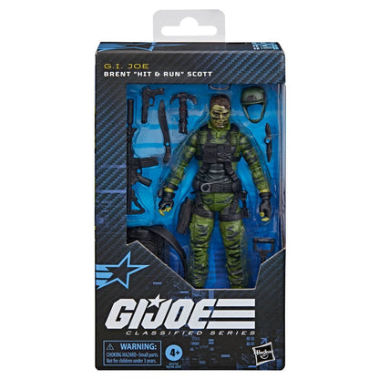 G.I. Joe Classified Brent "Hit & Run" Scott 6 inch Figure