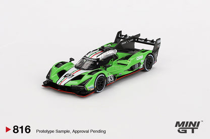 TSM Mini GT 1:64 Lamborghini SC63 #63 Iron Lynx 2024 IMSA Sebring 12 Hrs