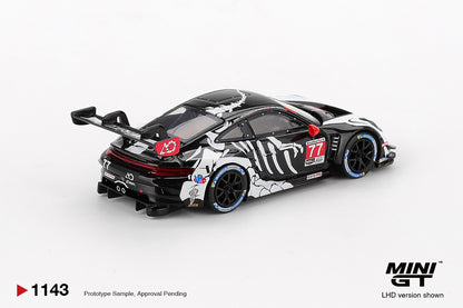 TSM Mini GT 1:64 Porsche 911 GT3 R #77 AO Racing 2025 IMSA Petit Le Mans