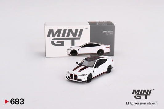 TSM Mini GT 1:64 BMW M4 CSL Alpine White