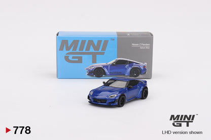 TSM Mini GT 1:64 Nissan Z Pandem Seiran Blue