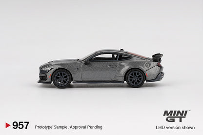 TSM Mini GT 1:64 Ford Mustang Dark Horse 2024 Carbonized Gray