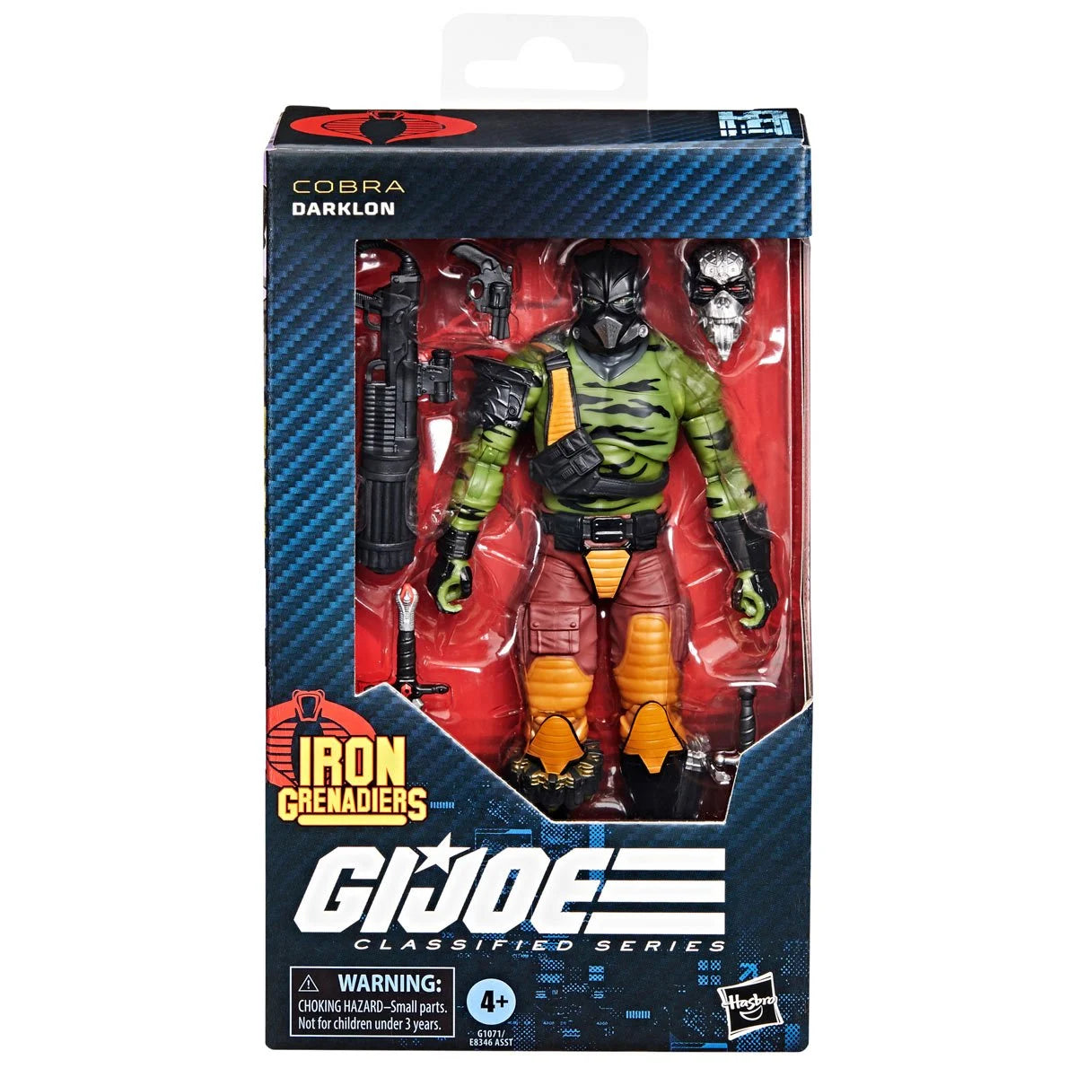 G.I. Joe Classified Darklon 6 inch Figure