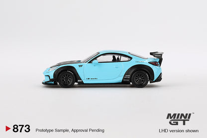TSM Mini GT 1:64 Toyota GR86 LB★Nation Baby Blue (RHD)
