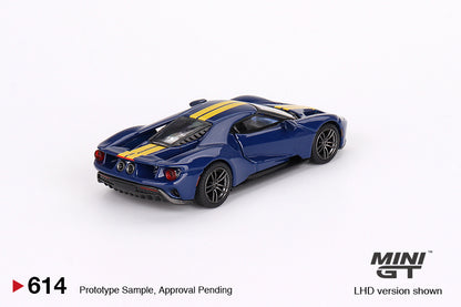 TSM Mini GT 1:64 Ford GT Sunoco Blue