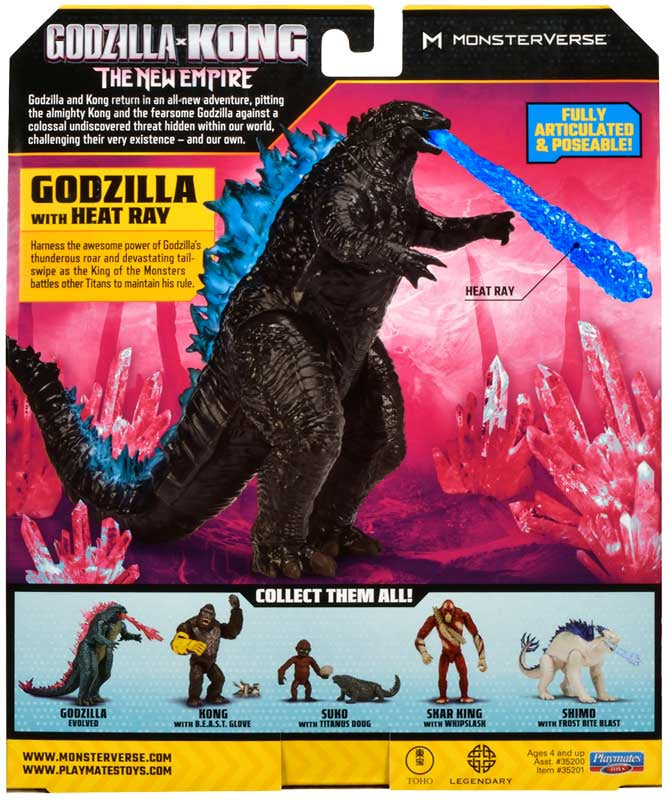 Godzilla X Kong The New Empire Godzilla with Heat Ray