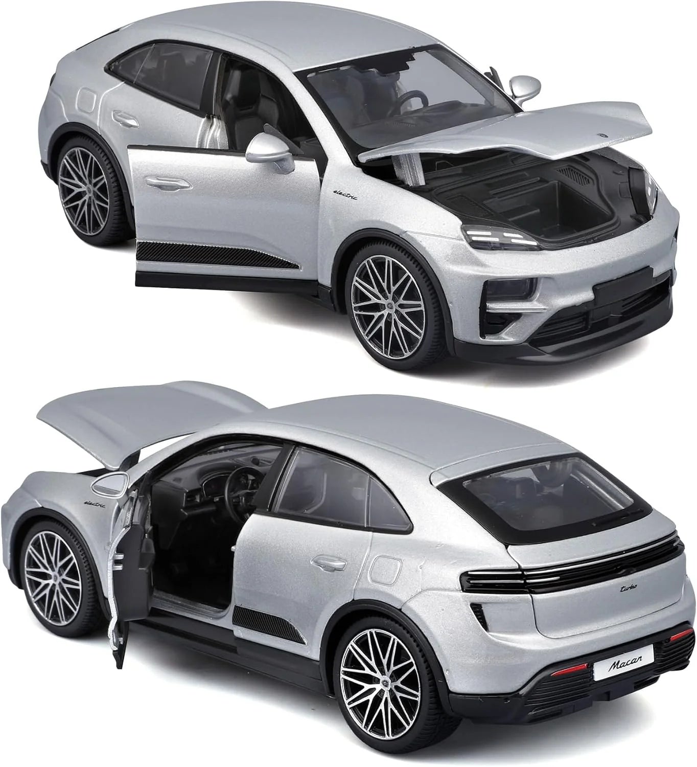 1:24 Porsche Macan Turbo Electric Diecast Model Car