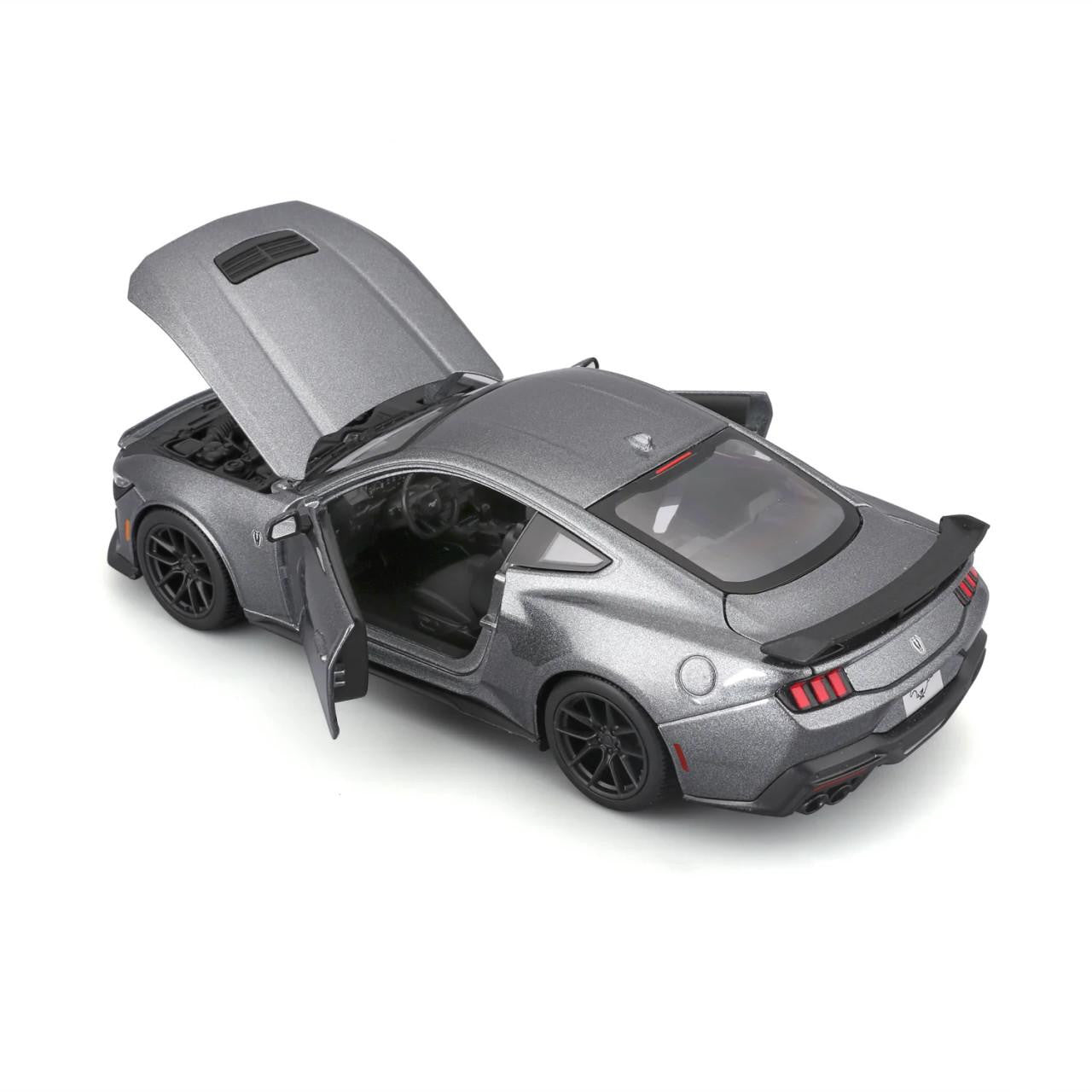 1:24 2024 Ford Mustang Dark Horse Silver Diecast Model Car (Copy)
