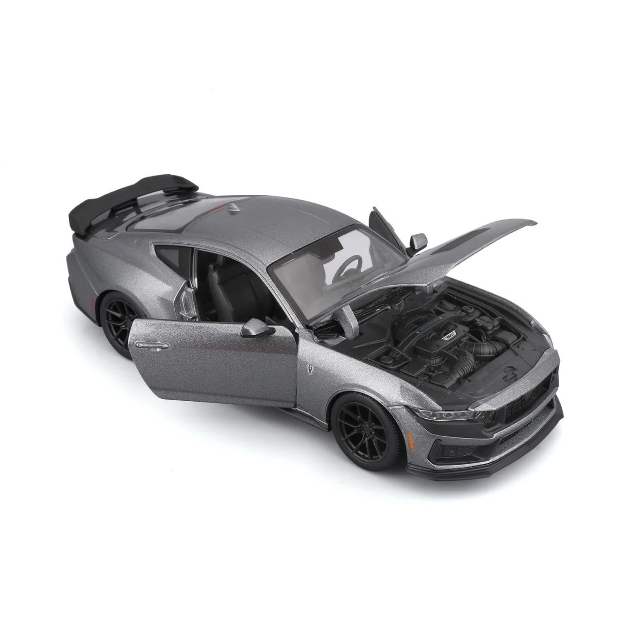 1:24 2024 Ford Mustang Dark Horse Silver Diecast Model Car (Copy)