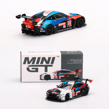 TSM Mini GT 1:64 BMW M4 GT3 #24 BMW Team RLL 2022 IMSA Daytona 24 Hrs