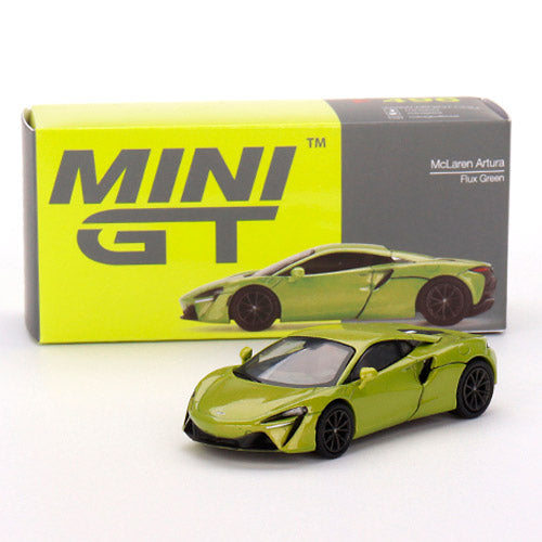 TSM Mini GT 1:64 McLaren Artura Flux Green (RHD)