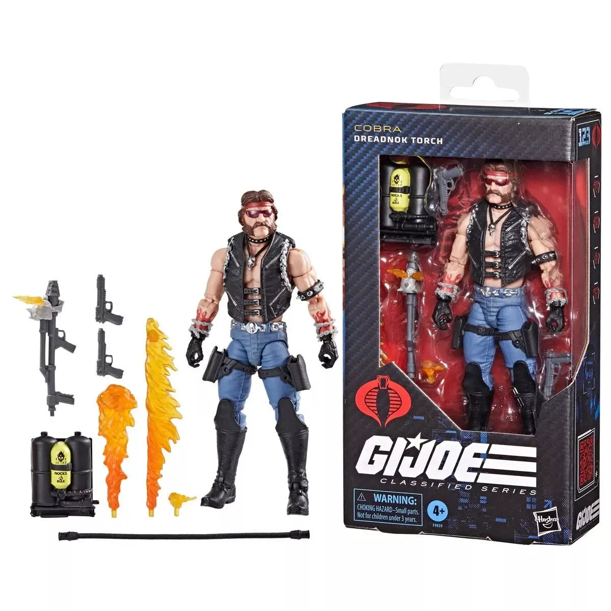 G.I. Joe Classified Dreadnok Torch 6 inch Figure