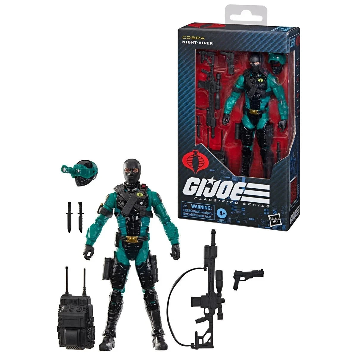 G.I. Joe Classified Night-Viper 6 inch Figure
