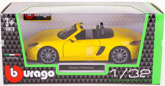 1:32 Porsche 718 Boxster Diecast Model Car