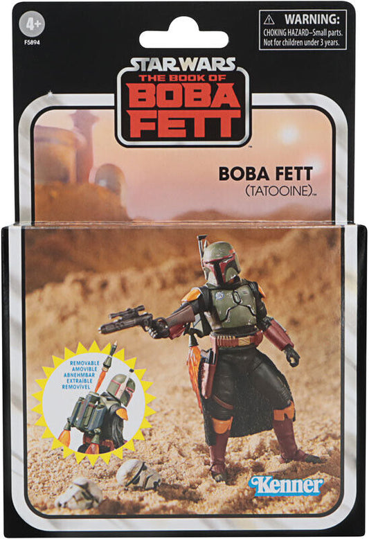 Star Wars The Vintage Collection The Book of Boba Fett Deluxe Boba Fett (Tatooine)