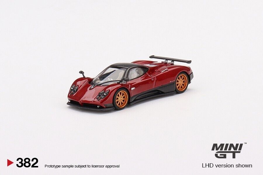 TSM Mini GT 1:64 Pagani Zonda F Rosso Dubai (LHD)